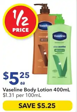 Ritchies Body Lotion offer