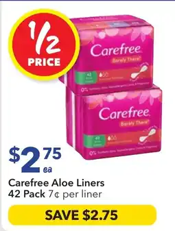 Ritchies Carefree Aloe Liners offer