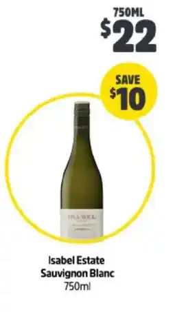 BWS Isabel Estate Sauvignon Blanc offer