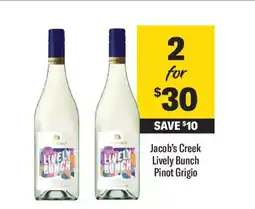 Liquorland Lively Bunch Pinot Grigio offer