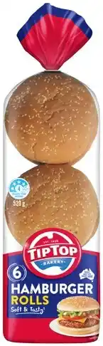 IGA Tip Top Rolls 6 Pack Selected Varieties offer