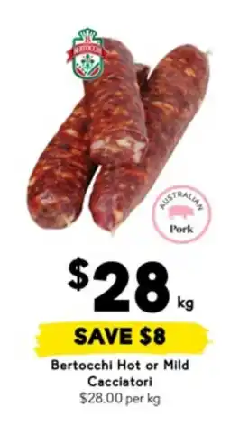 Drakes Hot or Mild Cacciatori offer