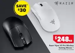 Harvey Norman Razer Viper V3 Pro Wireless Gaming Mouse offer