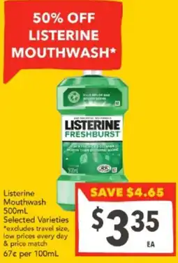 Listerine Mouthwash