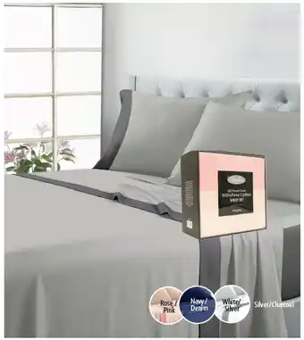 Lincraft Duchess 500 thread count pima cotton sheet sets offer