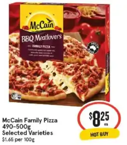 McCain Family Pizza Selected Varieties