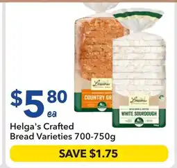 Ritchies Crafted Bread Varieties offer
