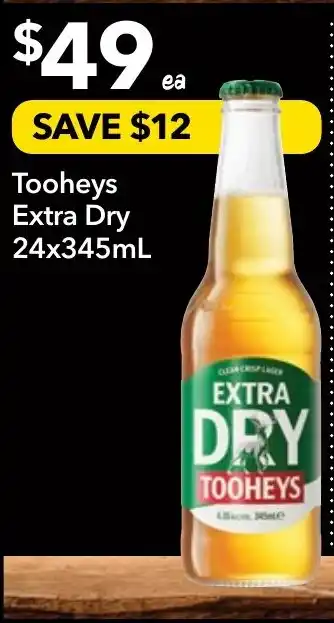 Ritchies Tooheys Extra Dry offer