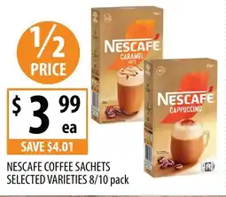 Supabarn Coffee sachets offer