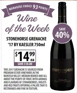 Grenache '17 by kaesler
