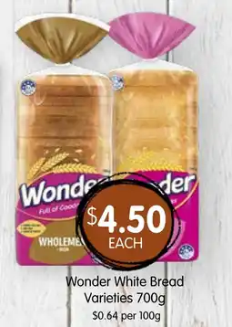 Spudshed White Bread Varieties offer