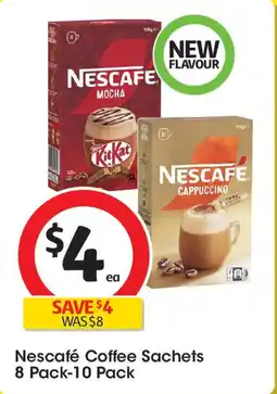Coles Nescafé coffee sachets offer