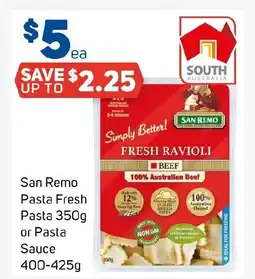Foodland Pasta Fresh Pasta or Pasta Sauce offer