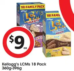 Coles Kellogg's lcms 18 pack offer