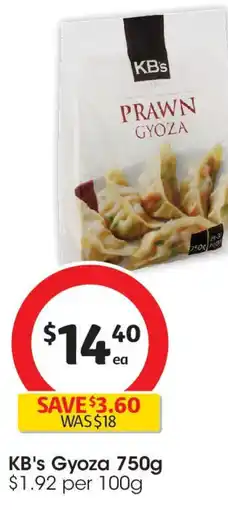 Coles KB's Gyoza offer
