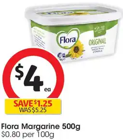 Coles Flora margarine offer