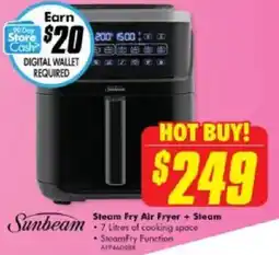 The Good Guys 7 litres of cooking space offer