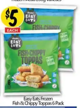 Frozen Fish & Chippy Toppas