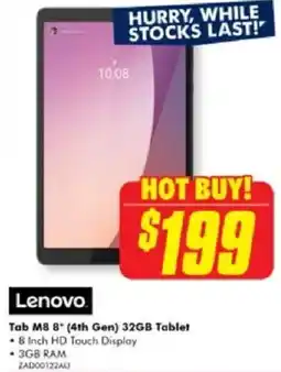 The Good Guys Tab M8 8" (4th Gen) 32GB Tablet offer