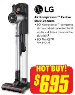 The Good Guys A9 Kompressor Evolve Stick Vacuum offer