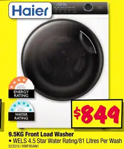 JB Hi-Fi Front Load Washer offer