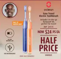 Shaver Shop Ease Travel Electric Toothbrush offer