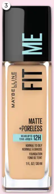 Good Price Pharmacy Maybelline Fit Me Matte + Poreless Foundation offer