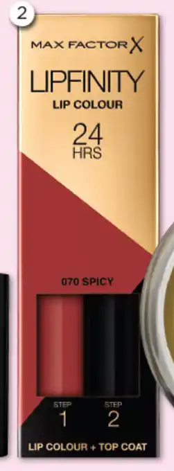Good Price Pharmacy Max Factor Lipfinity 2 Step Lip Colour offer