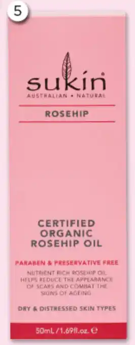 Good Price Pharmacy Sukin Certified Organic Rose Hip Oil offer