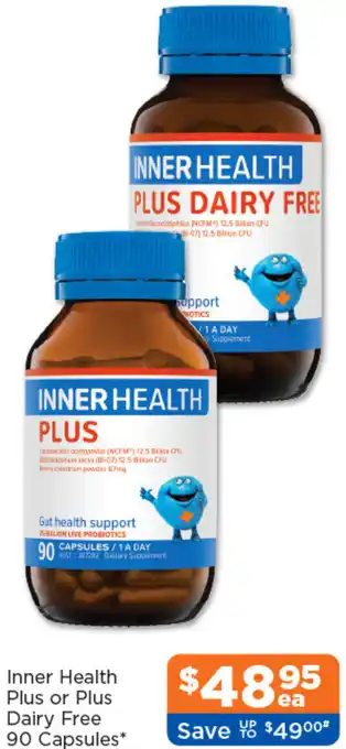 Good Price Pharmacy Inner Health Plus or Plus Dairy Free offer