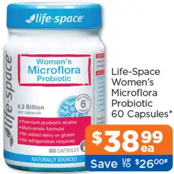 Good Price Pharmacy Life-Space Women's Microflora Probiotic offer