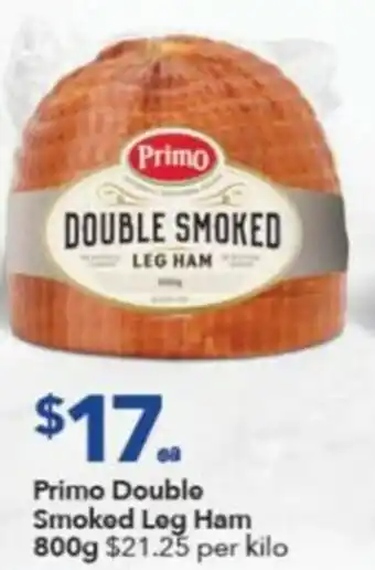 Primo Double Smoked Leg Ham