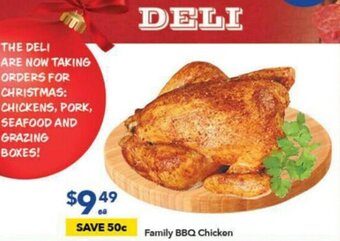 Ritchies Family BBQ Chicken offer