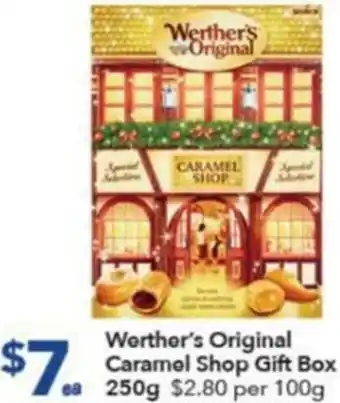 Ritchies Werther's Original Caramel Shop Gift Box 250g offer