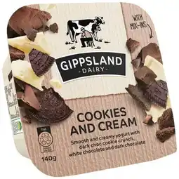 IGA Gippsland Dairy Yoghurt 140g Selected Varieties offer