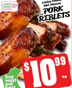 Linley valley wa meaty pork riblets