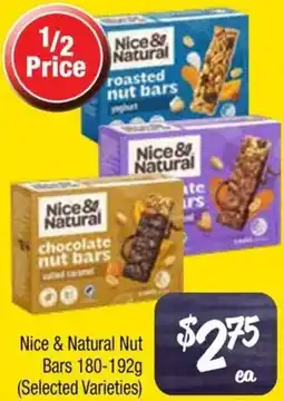 Nice & Natural Nut Bars