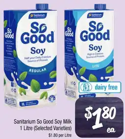 Sanitarium So Good Soy Milk
