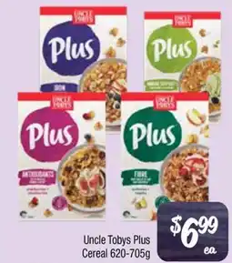 Farmer Jack's Uncle Tobys Plus Cereal offer