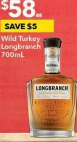 Ritchies Wild Turkey Longbranch 700ml offer