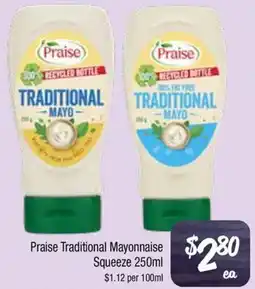 Farmer Jack's Praise Traditional Mayonnaise Squeeze offer