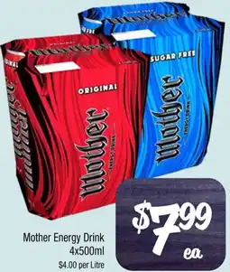 Mother Energy Drink