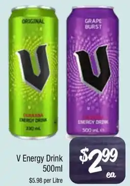 V Energy Drink