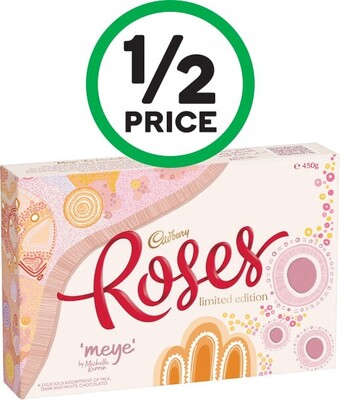 Woolworths Cadbury Roses 450g offer