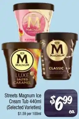Streets Magnum Ice Cream Tub