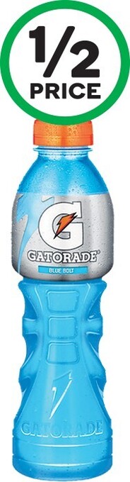 Woolworths Gatorade or Gatorade No Sugar Sports Drink 600ml offer