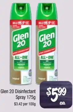 Glen 20 Disinfectant Spray