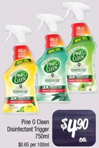 Farmer Jack's Pine O Cleen Disinfectant Trigger offer