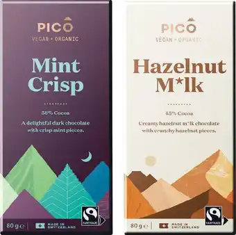 Pico Chocolate 80g u2013 From the Health Food Aisle