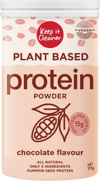 Woolworths Keep it Cleaner Plant Based Protein Powder 375g* offer